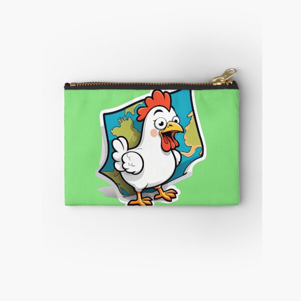 Item preview, Funny Cartoon Chicken Farm Bird Funny Poultry Lover designed and sold by designerbhai009.