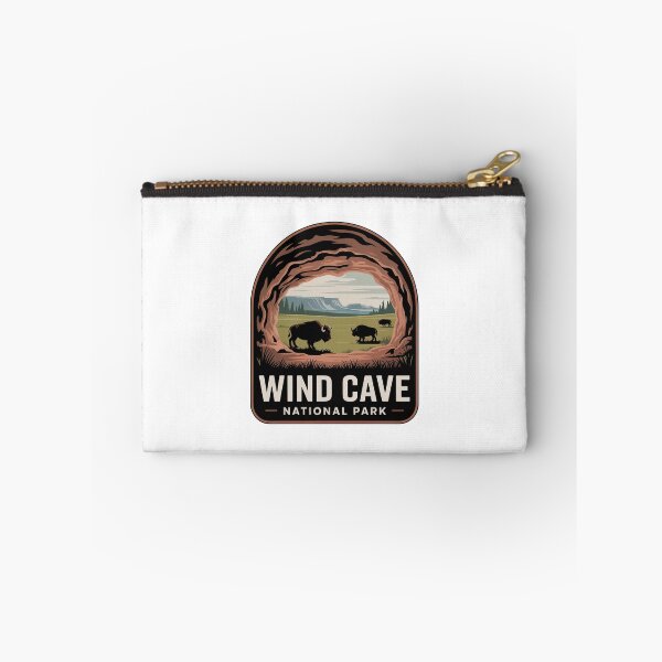 Item preview, Wind Cave National Park Vintage Travel Badge designed and sold by Teelogic.