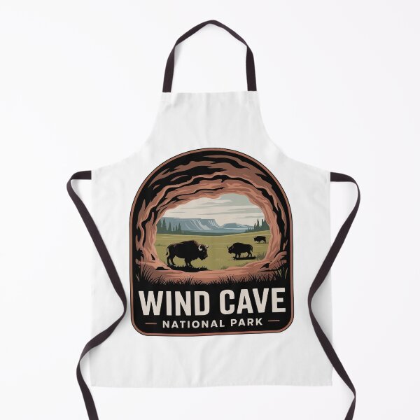 Item preview, Wind Cave National Park Vintage Travel Badge designed and sold by Teelogic.