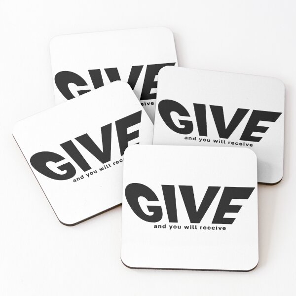Item preview, Give And You Will Receive – Christian Faith Typography T-Shirt Design designed and sold by CrossCrafted.