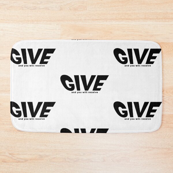 Item preview, Give And You Will Receive – Christian Faith Typography T-Shirt Design designed and sold by CrossCrafted.