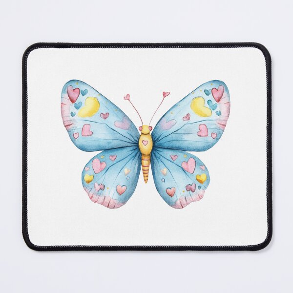 Item preview, Colorful Heart Patterned Butterfly designed and sold by jierrfan.