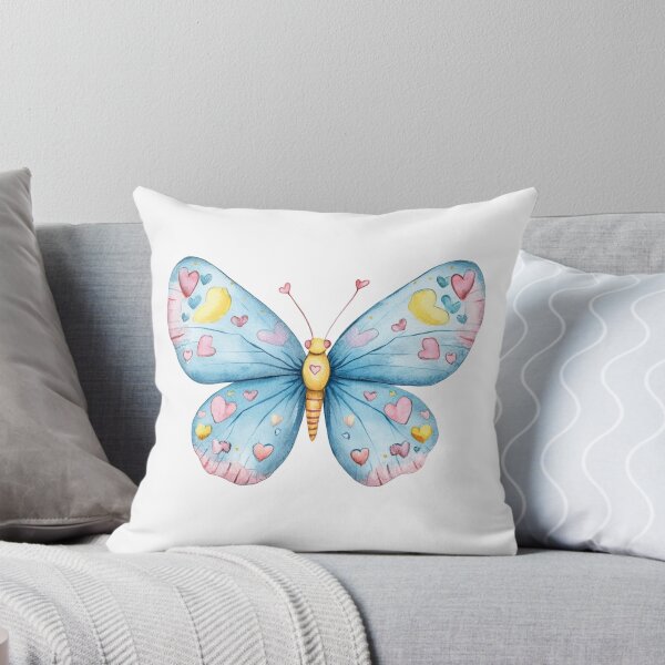 Item preview, Colorful Heart Patterned Butterfly designed and sold by jierrfan.