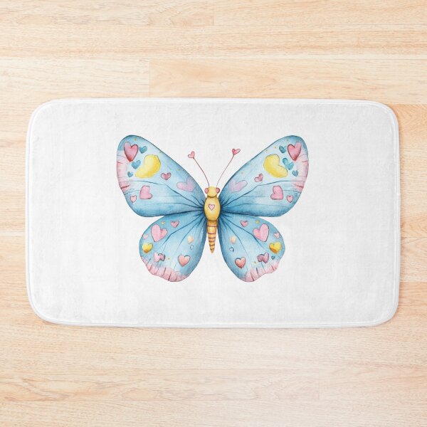 Item preview, Colorful Heart Patterned Butterfly designed and sold by jierrfan.