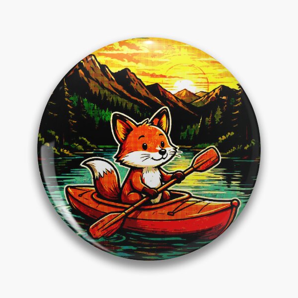 Item preview, Explore Paddle Outdoors | Vintage Zorro Kayak Design designed and sold by AstronautMerch.