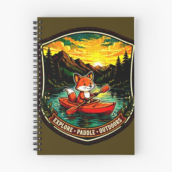 Item preview, Explore Paddle Outdoors | Vintage Zorro Kayak Design designed and sold by AstronautMerch.