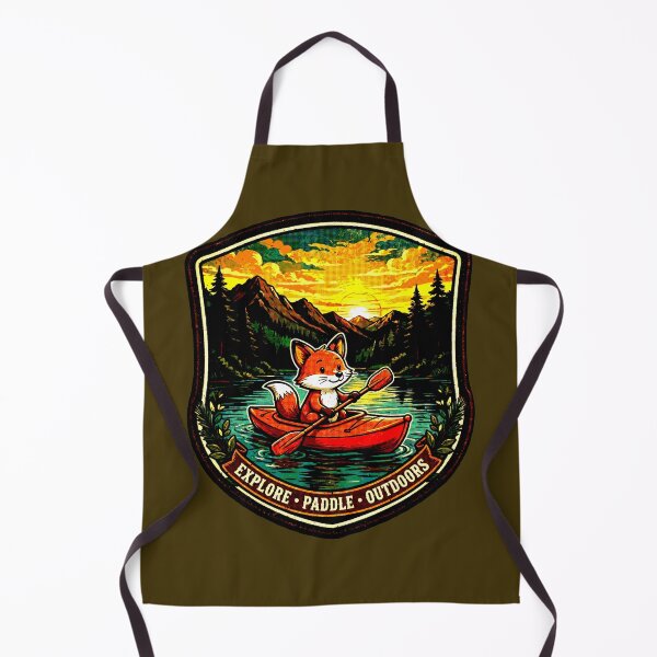 Item preview, Explore Paddle Outdoors | Vintage Zorro Kayak Design designed and sold by AstronautMerch.