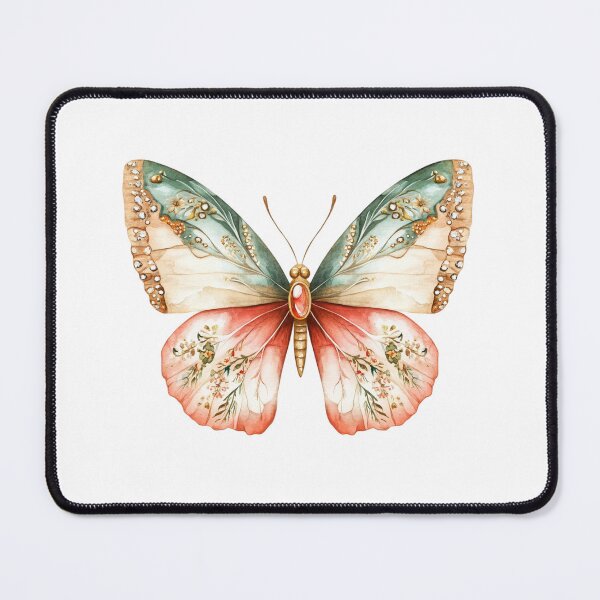 Item preview, Elegant Floral Butterfly Design designed and sold by jierrfan.