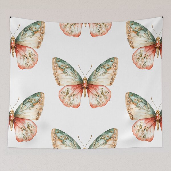 Item preview, Elegant Floral Butterfly Design designed and sold by jierrfan.