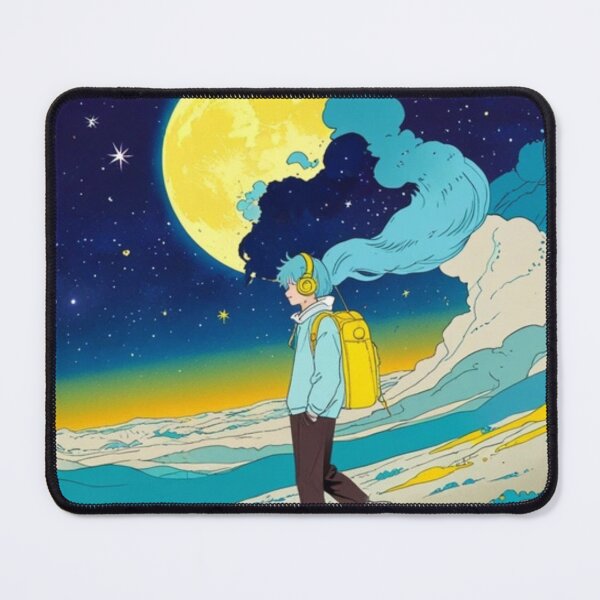 Item preview, Dreamy Anime Moonlit Ocean Walk designed and sold by sufashion.