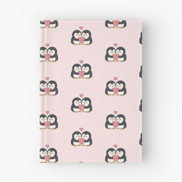 Item preview, Cute Kawaii Penguin Couple Holding Heart Love Valentine Aesthetic designed and sold by Rehnair.