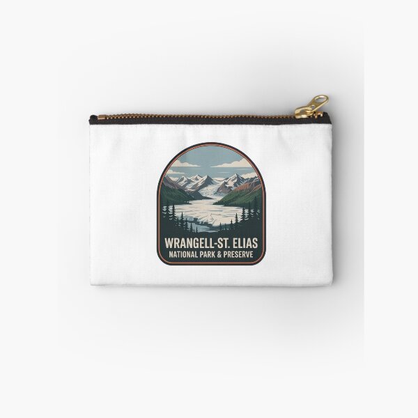 Item preview, Wrangell-St. Elias National Park & Preserve Vintage Travel Badge designed and sold by Teelogic.