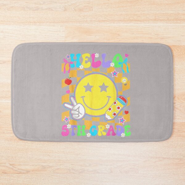 Item preview, Hello 5th Grade Team Smile Face Back to School Student Kids_2 designed and sold by mjohnson9.