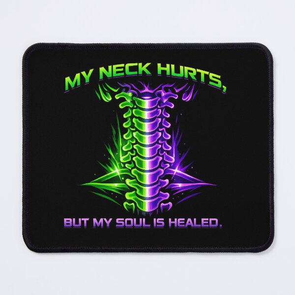 Item preview, My Neck Hurts But My Soul Is Healed designed and sold by ZenRave Designs.
