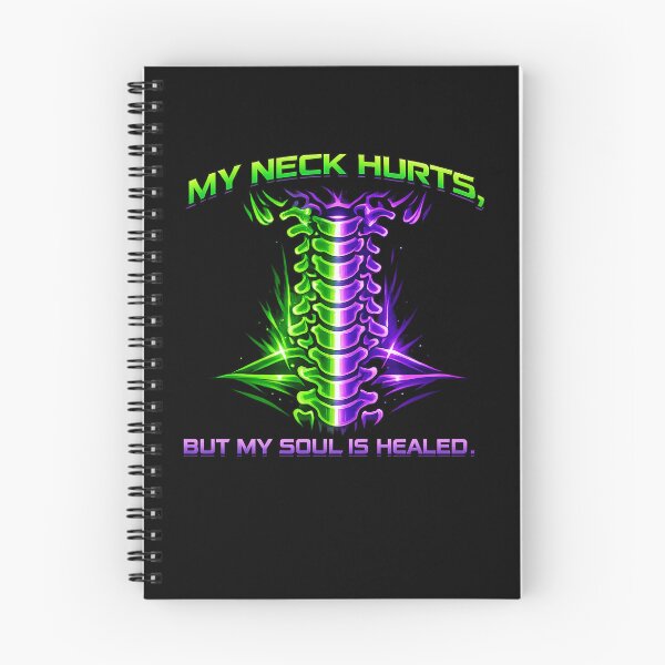 Item preview, My Neck Hurts But My Soul Is Healed designed and sold by  ZenRave Designs.