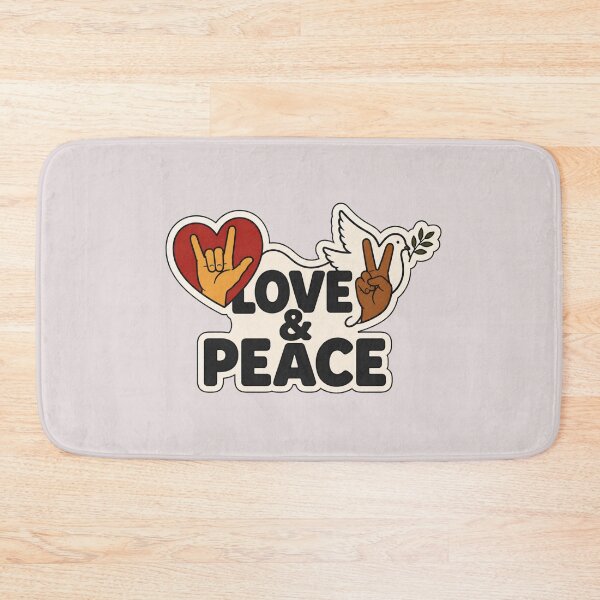 Item preview, Love & Peace – Sign Language Inclusion designed and sold by NinaCreator.