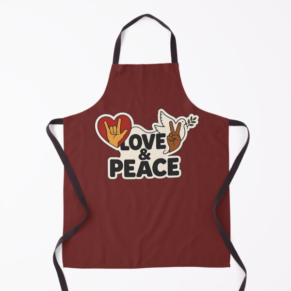 Item preview, Love & Peace – Sign Language Inclusion designed and sold by NinaCreator.