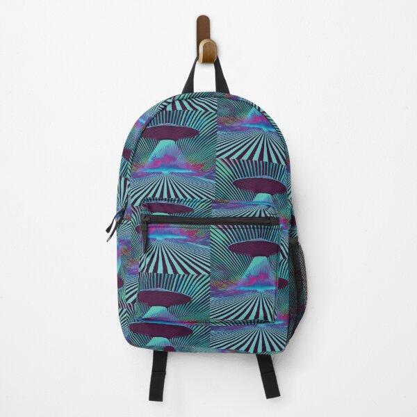 Item preview, Decoration UFO Eerie Space Weirdcore Doomcore Dark Space in Electric Teal designed and sold by ✨nightvrld.