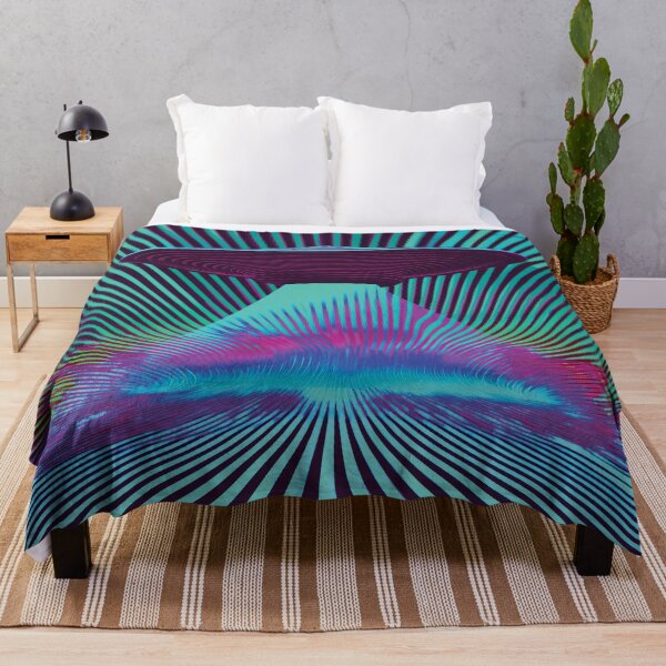 Item preview, Decoration UFO Eerie Space Weirdcore Doomcore Dark Space in Electric Teal designed and sold by ✨nightvrld.
