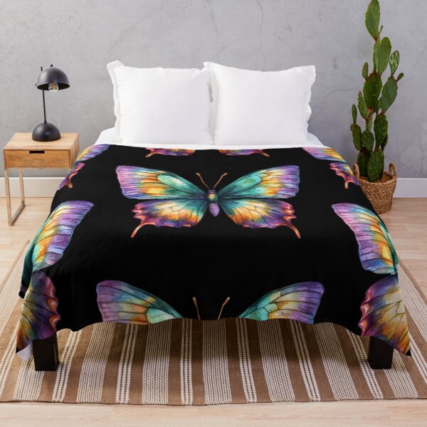 Item preview, Vibrant Rainbow Butterfly designed and sold by jierrfan.