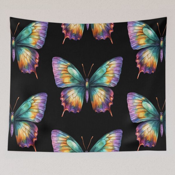 Item preview, Vibrant Rainbow Butterfly designed and sold by jierrfan.