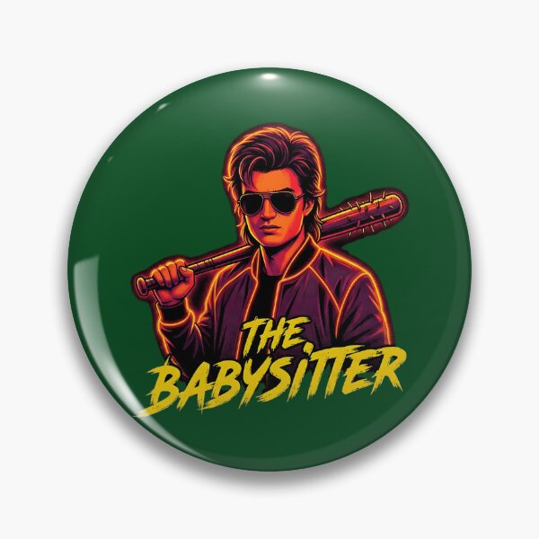Item preview, Steve Harrington The Babysitter Neon Retro  - Stranger Things Fan Art designed and sold by MaymaCAA.