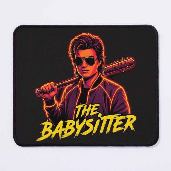 Item preview, Steve Harrington The Babysitter Neon Retro  - Stranger Things Fan Art designed and sold by MaymaCAA.