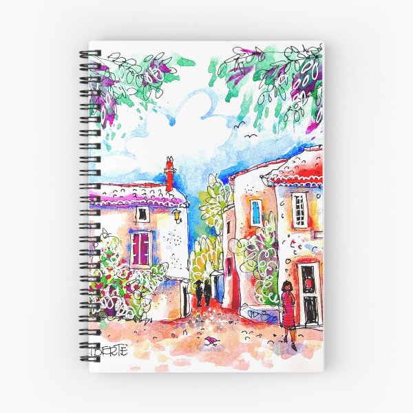 Item preview, Place de la Liberte, Trausse Minervois France designed and sold by ErinHillStudio.