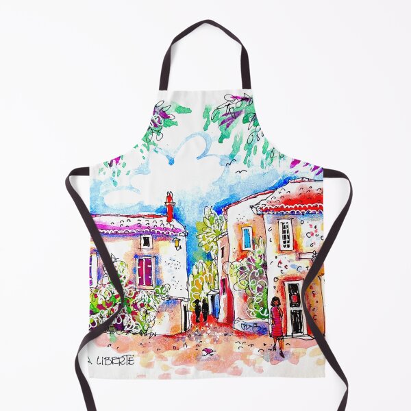 Item preview, Place de la Liberte, Trausse Minervois France designed and sold by ErinHillStudio.