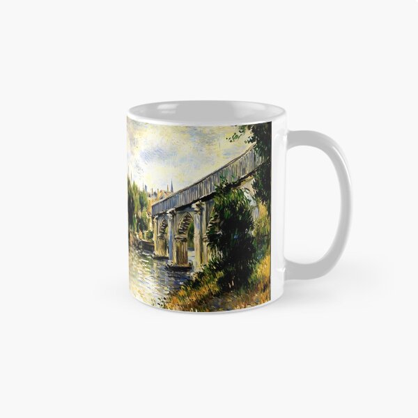 Item preview, Railway Bridge at Argenteuil (2): Brilliant Sunlight, Rippling Reflections designed and sold by artdesignsnow.