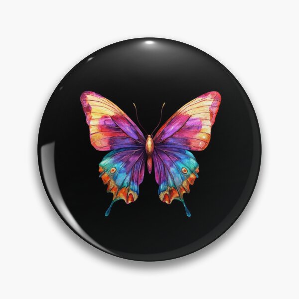 Item preview, Vibrant Multicolored Butterfly designed and sold by jierrfan.