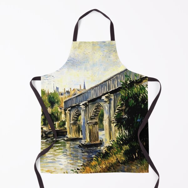 Item preview, Railway Bridge at Argenteuil (2): Brilliant Sunlight, Rippling Reflections designed and sold by artdesignsnow.