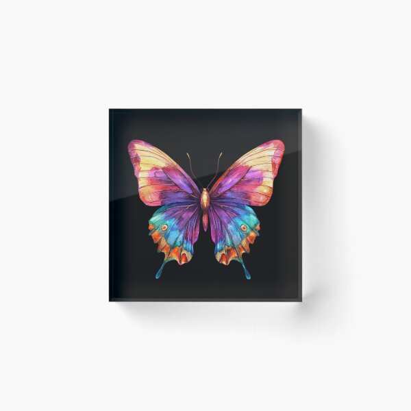 Item preview, Vibrant Multicolored Butterfly designed and sold by jierrfan.