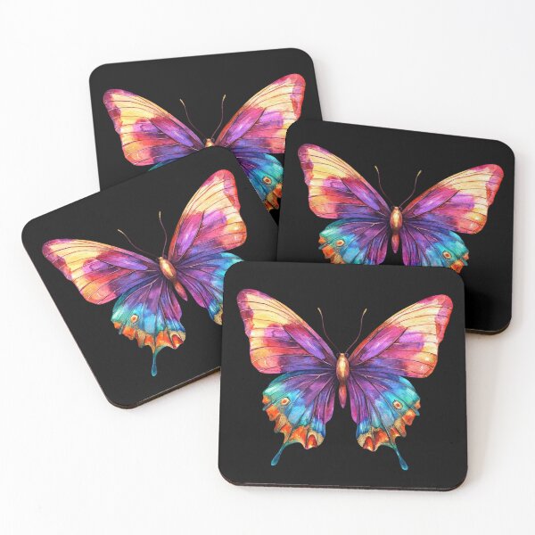 Item preview, Vibrant Multicolored Butterfly designed and sold by jierrfan.