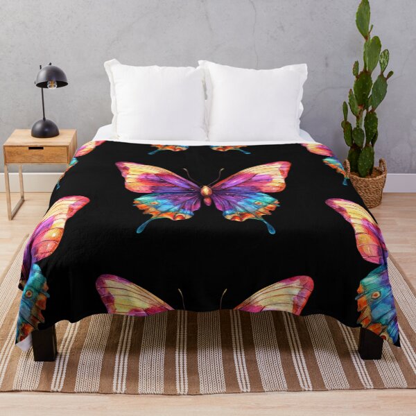 Item preview, Vibrant Multicolored Butterfly designed and sold by jierrfan.