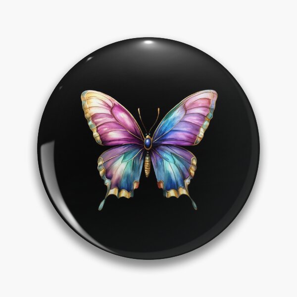 Item preview, Vibrant Multicolored Butterfly designed and sold by jierrfan.