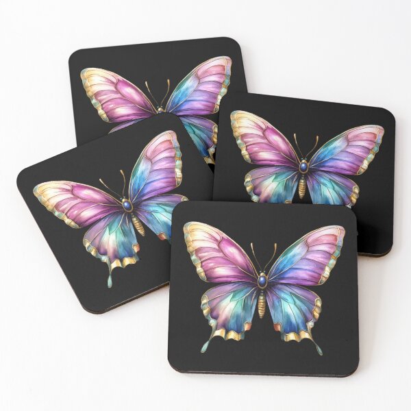 Item preview, Vibrant Multicolored Butterfly designed and sold by jierrfan.