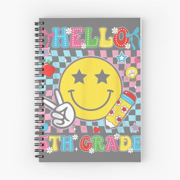 Item preview, Hello 5th Grade Team Smile Face Back to School Student Kids designed and sold by mjohnson9.