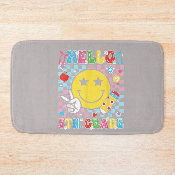 Item preview, Hello 5th Grade Team Smile Face Back to School Student Kids designed and sold by mjohnson9.