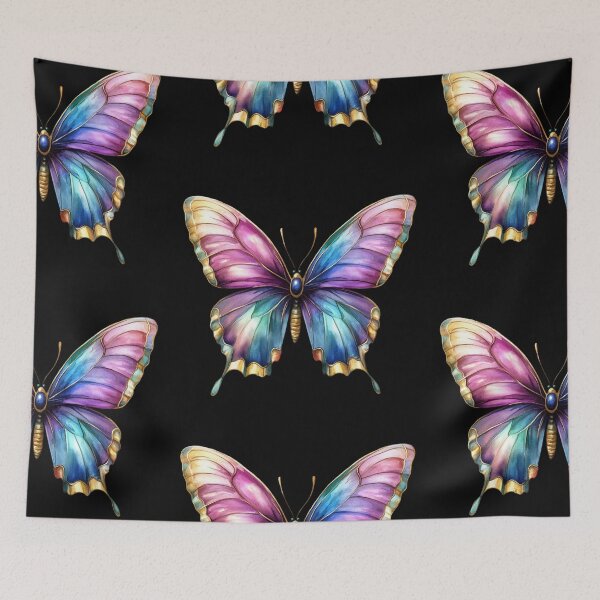 Item preview, Vibrant Multicolored Butterfly designed and sold by jierrfan.