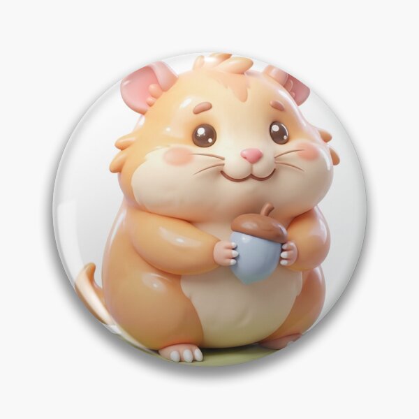 Item preview, Satisfying 3D Character Design: Cute Hamster ? designed and sold by HestiAltra.