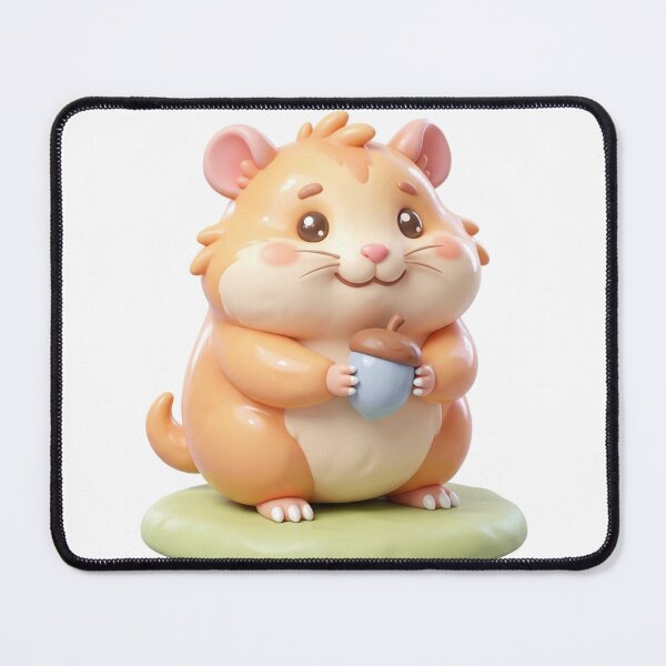 Item preview, Satisfying 3D Character Design: Cute Hamster ? designed and sold by HestiAltra.