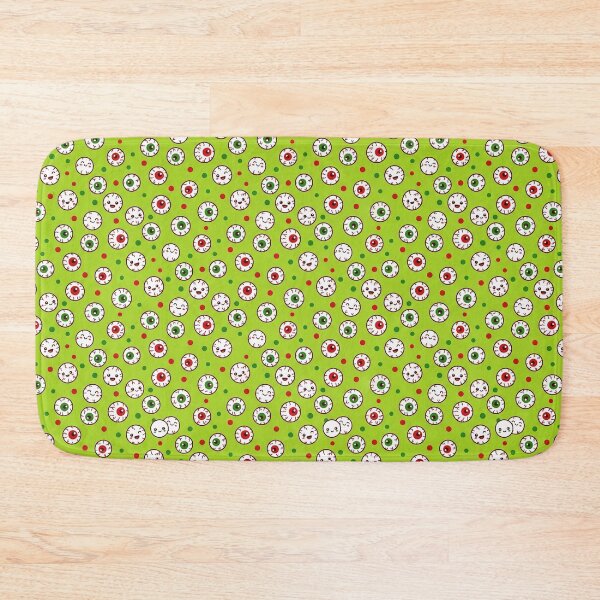 Item preview, Eyeball Toss - Cute Kawaii Seamless Halloween Pattern designed and sold by inkaylindesign.