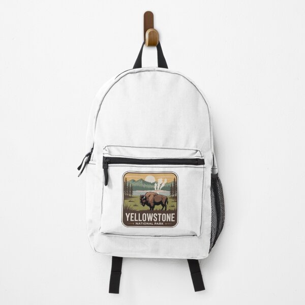 Item preview, Yellowstone National Park Vintage Travel Badge designed and sold by Teelogic.