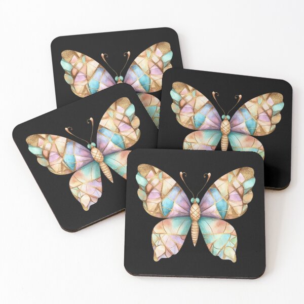 Item preview, Colorful Geometric Butterfly designed and sold by jierrfan.
