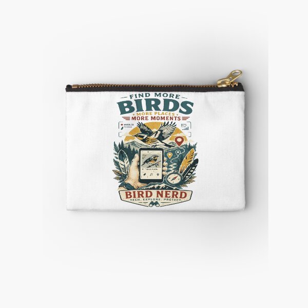 Item preview, Bird Nerd Retro Birdwatching Nature Lover Design designed and sold by JansenGS.