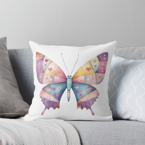 Item preview, Colorful Patchwork Butterfly designed and sold by jierrfan.