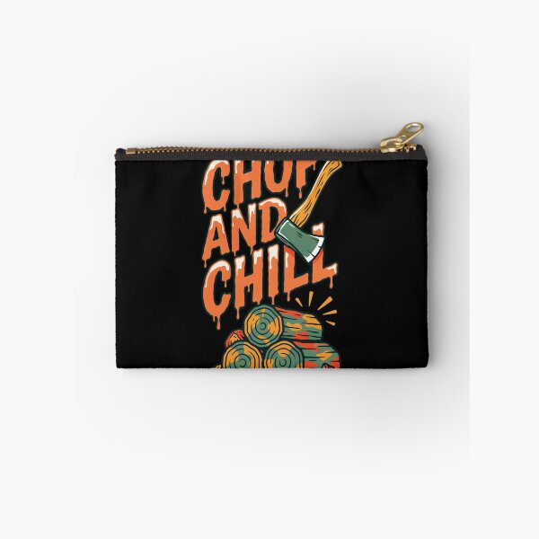 Item preview, Chop and Chill Camping Lumberjack Vintage designed and sold by ViktoonShirts.