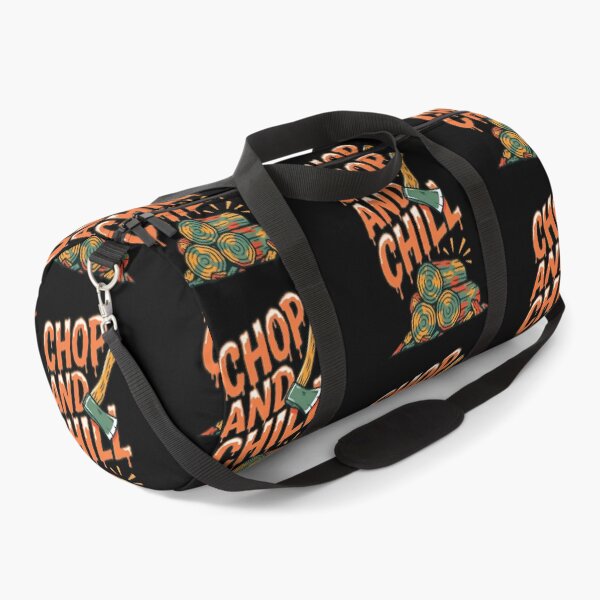Item preview, Chop and Chill Camping Lumberjack Vintage designed and sold by ViktoonShirts.