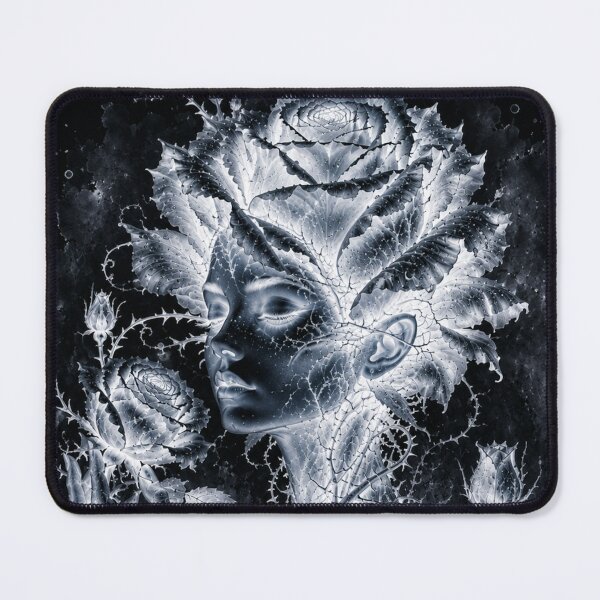 Item preview, Rose personified — botanical apparition in negative designed and sold by Axokris.